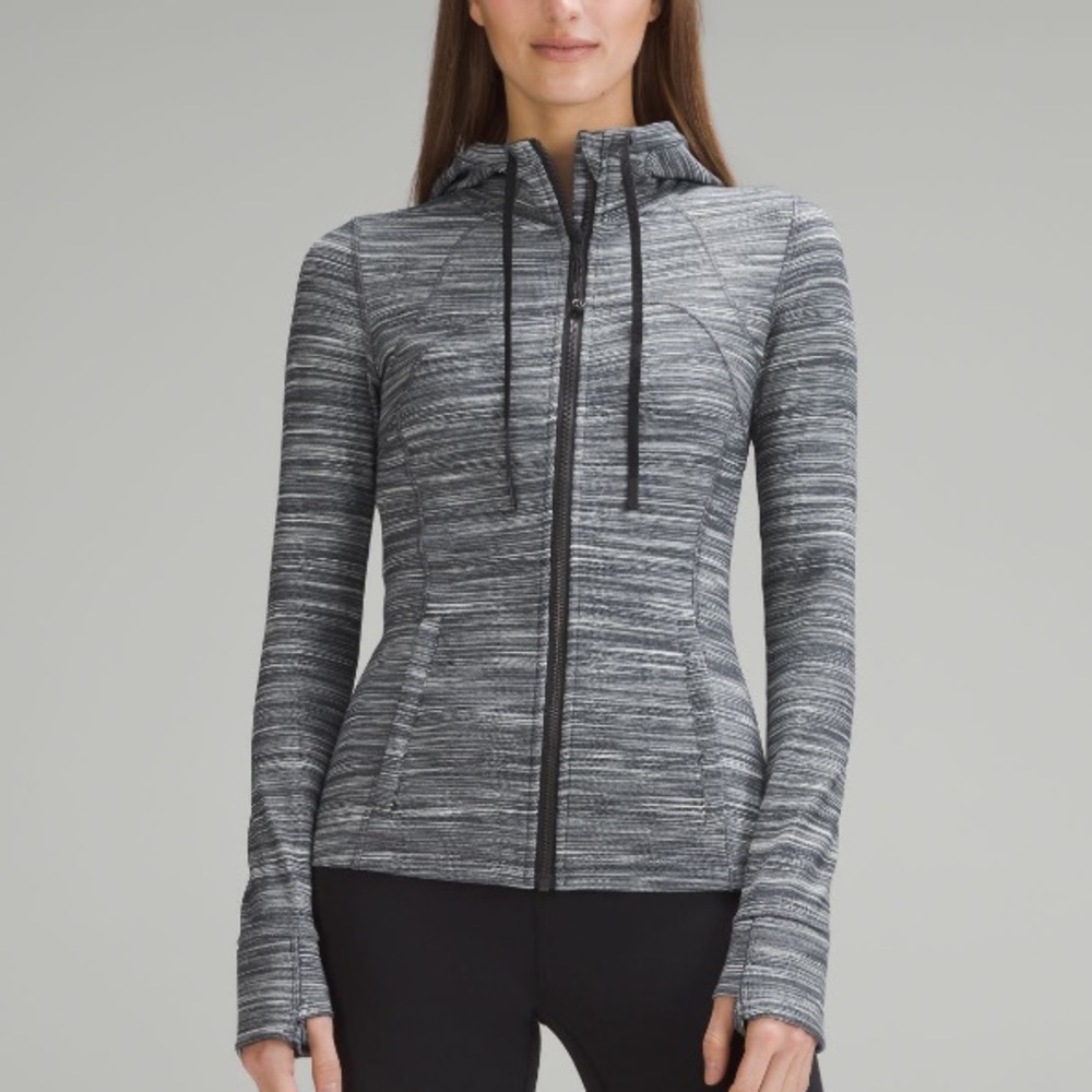 lululemon athletica Gray Zip-Up Hoodie - Picture 1 of 3